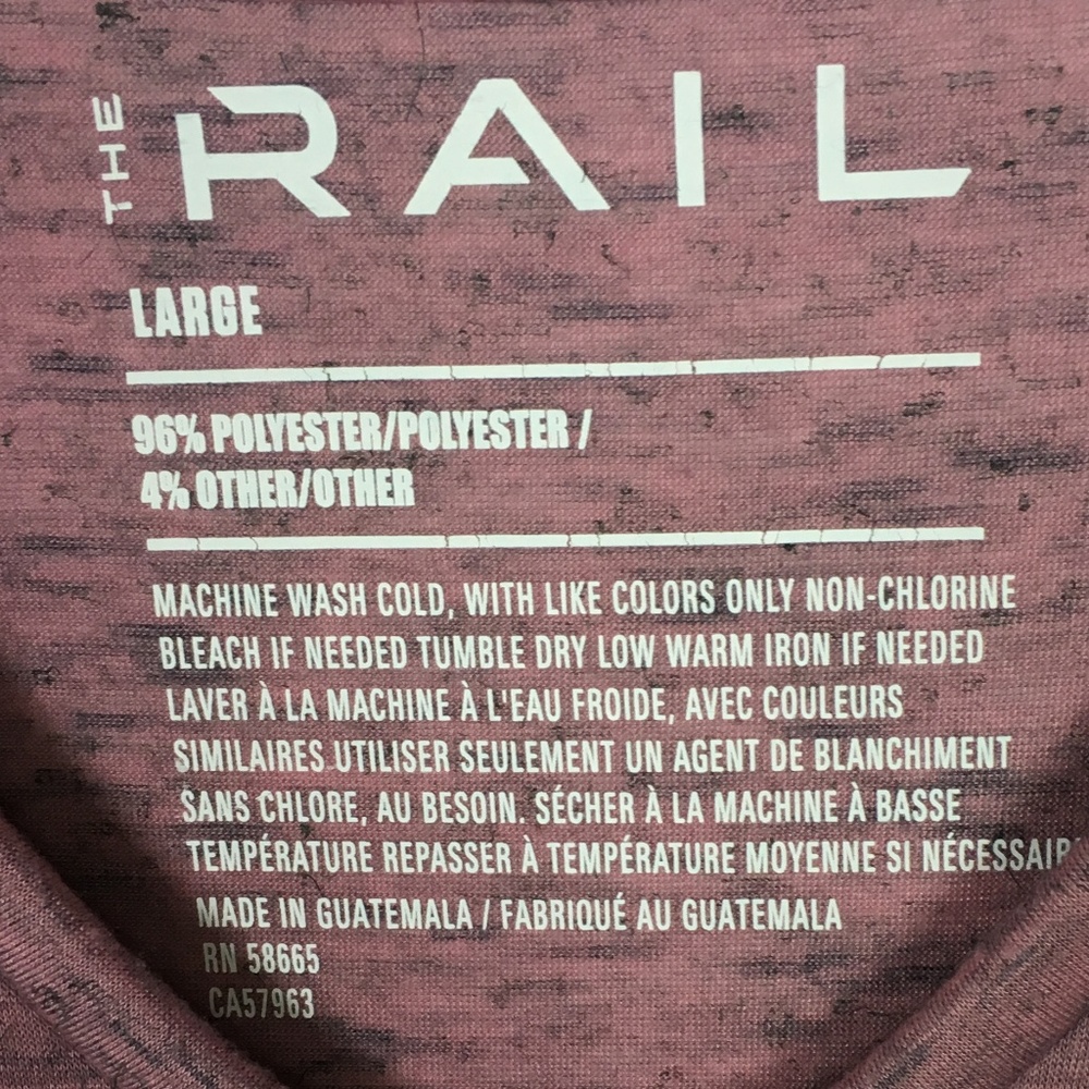 Nordstrom The Rail Men's V-Neck T-Shirt Large - Picture 3 of 3